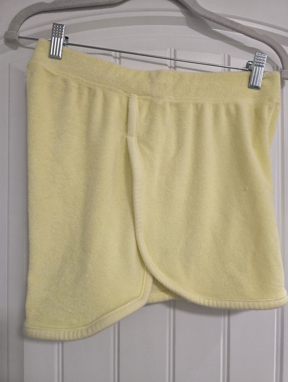 FREE PEOPLE MOVEMENT High Rise Terycloth Dolphin Hem Shorts
